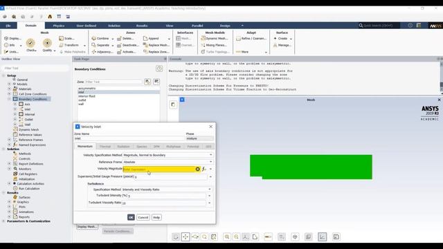 Ansys Fluent: Axisymmetric Injection Of Air Into Water смотреть онлайн