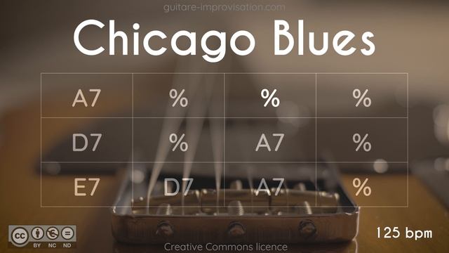 Chicago Blues Shuffle (A) : Backing Track