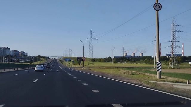Въезд в Минск с М-6.Кольцевая.28.05.23 г. смотреть онлайн