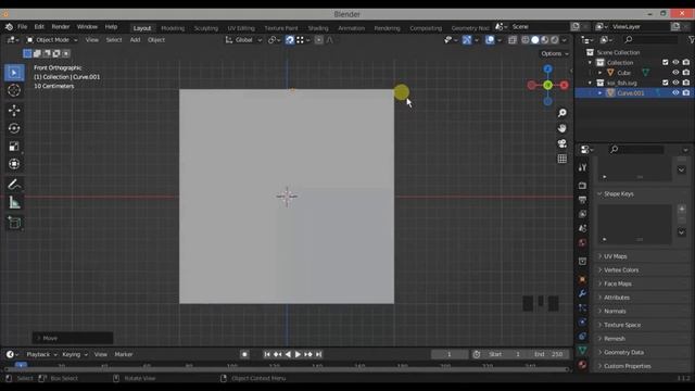Blender tutorial | 2D to 3D | .svg to .blend - 02 смотреть онлайн