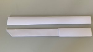 Как сделать нож танто из бумаги А4