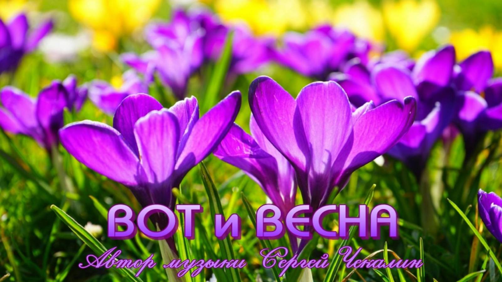 ВОТ И ВЕСНА___Автор музыки Сергей Чекалин смотреть онлайн