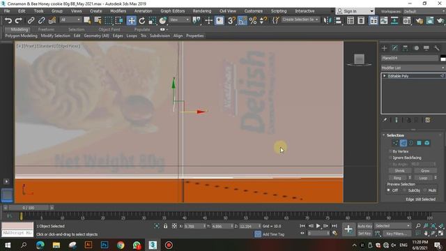 Modeling Delish Box Product In 3ds Max