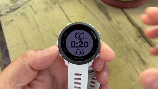 Garmin Forerunner 55 - How To Start Your First Run смотреть онлайн