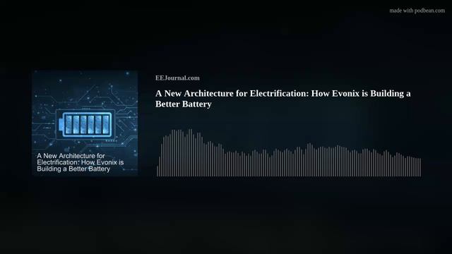 A New Architecture for Electrification: How Enovix is Building a Better Battery смотреть онлайн