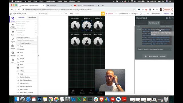 Build A Mobile Fitness App With Bubble.io - Pt 18 Create A Badges Feature Pt 2 Tutorial