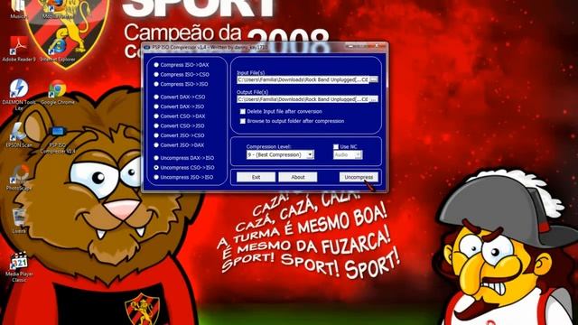 [PSP] Como Transforma CSO Em ISO смотреть онлайн