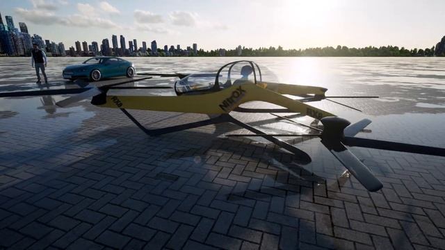 GravitySketch model exported as FBX, imported into TwinMotion смотреть онлайн