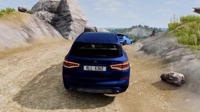 BMW X3 - BeamNG Drive | Realistic Freeroam Driving | Thrustmaster TX Gameplay смотреть онлайн