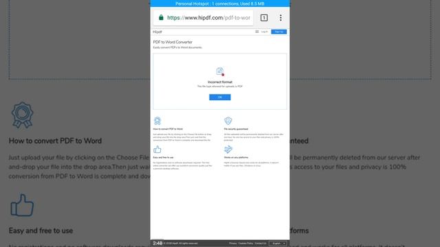 How to convert word file to different formats like PDF,JPEG and many more on mobile смотреть онлайн