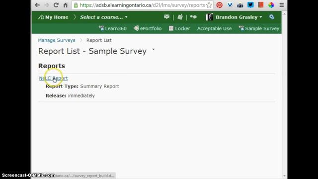 Exporting #D2L survey results to a CSV file смотреть онлайн