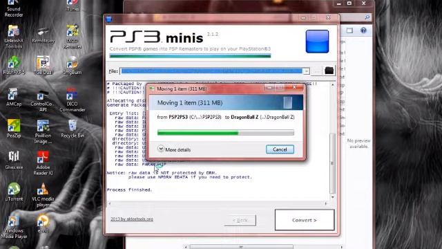 Convert PSP games to PS3 PKG смотреть онлайн