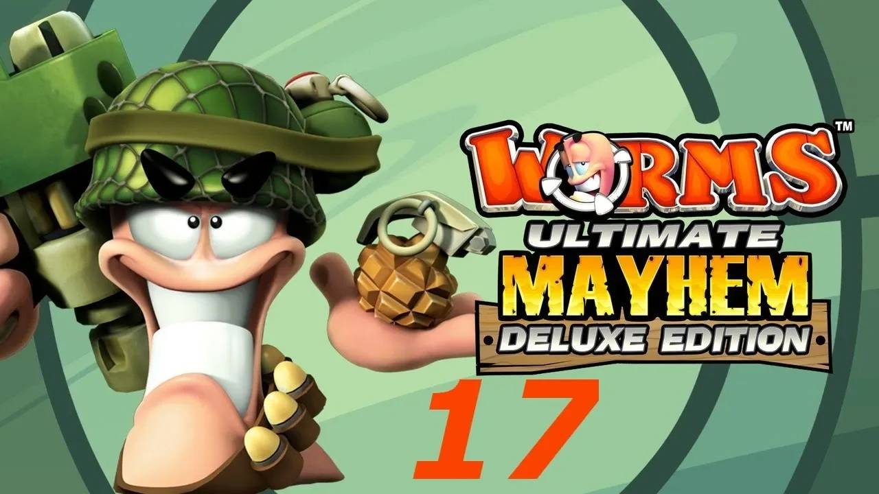 Прохождение Worms: Ultimate Mayhem #17 (Осадное недоразумение)