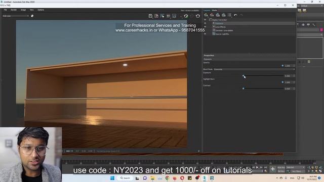 Day 3 Free Archviz bootcamp | Vray live | 3ds Max Live | Online Classes | live support Class 3ds ma смотреть онлайн