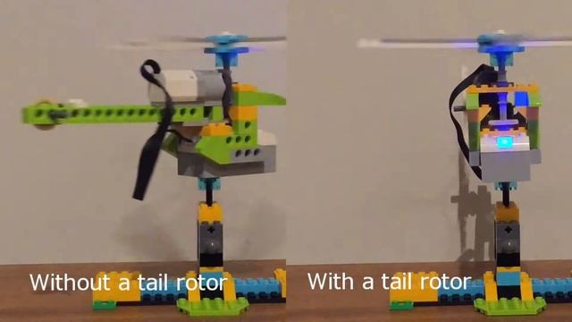 LEGO WeDo 2.0 - Why do helicopters need a tail rotor? смотреть онлайн