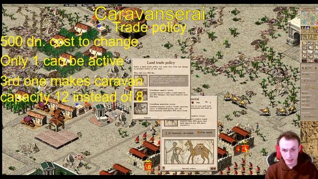 Caesar 3 Augustus Trade, caravanserai and lighthouse смотреть онлайн