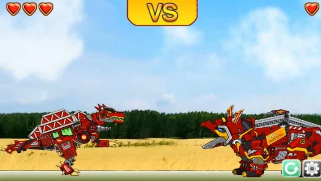 DINO ROBOT TRICERATOPS смотреть онлайн