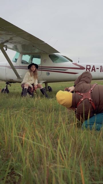 Съёмка с аэропланом смотреть онлайн