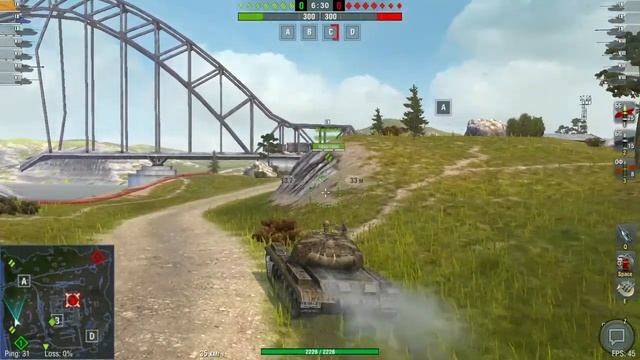 Обзор танка 50TP Tyszkiewicza Wot Blitz смотреть онлайн