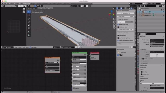 Baking from high-poly to low-poly in Blender (the easy way) смотреть онлайн