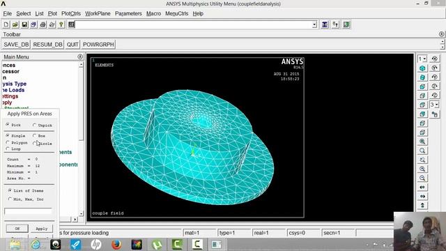 COUPLE FIELD ANALYSIS USING ANSYS 14.5 смотреть онлайн