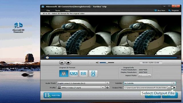 Aiseesoft 3D Converter - Convert 3D Video to 2D/3D, Convert 2D to 3D Video смотреть онлайн