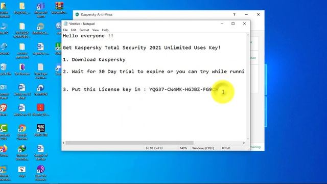 Kaspersky Total Security Unlimited Uses Key | kaspersky license key 2020 | смотреть онлайн