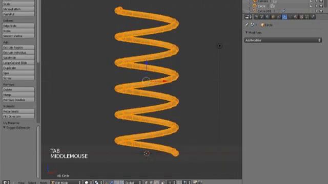 Quick Tip: Create and Rig a Spring in Blender 2.6 смотреть онлайн