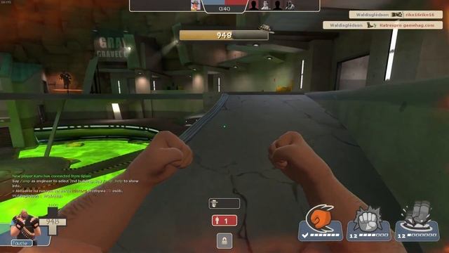team fortress 2 vs saxton hale (on community server because valve cant get thier crap togheter) смотреть онлайн