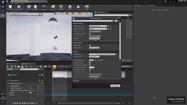 Unreal Render Sequencer with Alpha Channel смотреть онлайн