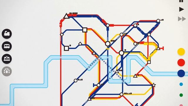 Летсплей #1 Осваиваемся в игре Mini metro смотреть онлайн