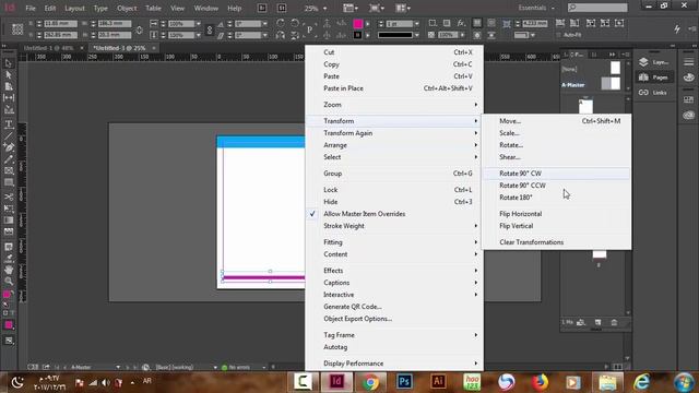 03 تعلم انديزين Adobe InDesign CC 2015 смотреть онлайн