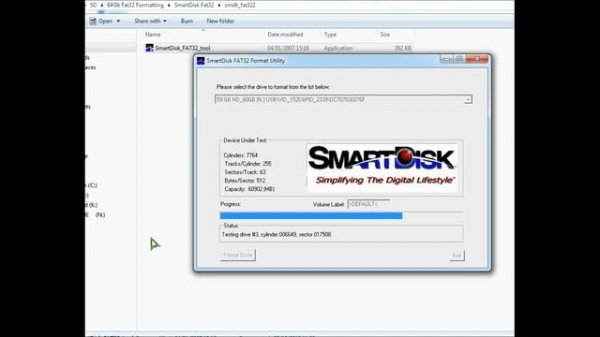 SmartDisk Fat32 Format Formatter Tool Utility