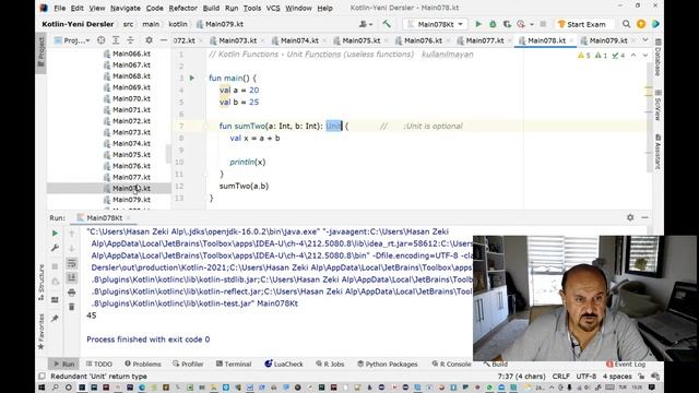 Kotlin Canlı Ders - 2 Türkçe anlatımlı Bedava Ders смотреть онлайн