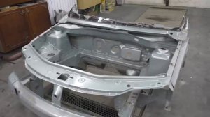 Ларгус & Логан. Body repair after an accident.