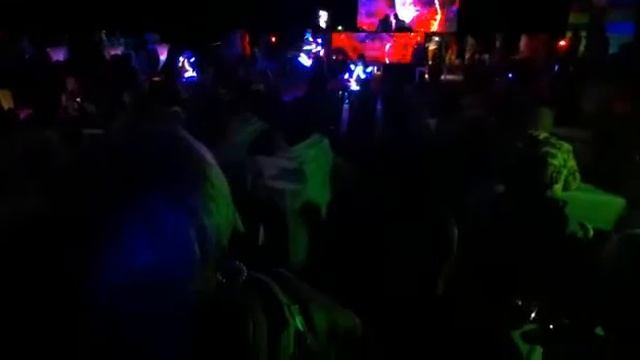 PALMERAS Beach Hotel Шоу на пирсе