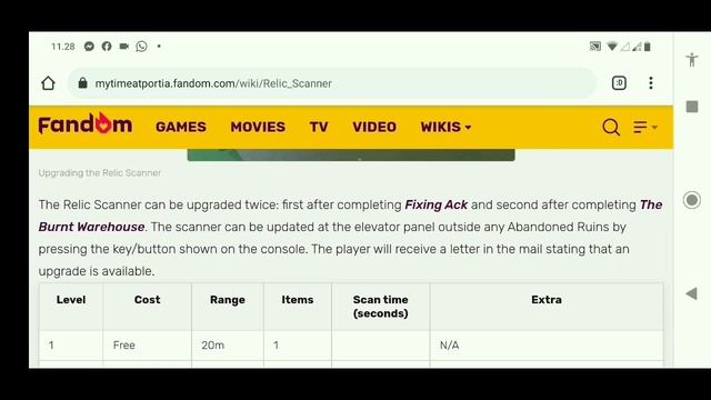CARA UPGRADE RELIC SCANNER DI MY TIME AT PORTIA смотреть онлайн