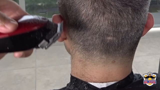 Pompadour Undercut Fade Disconnected With # 1 Men's Haircut Scissors on Top STEP by STEP смотреть онлайн