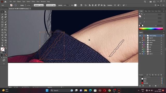 BlackPink Jennie vector portrait in adobe illustrator | Vector art | Jennie (K-pop idol) смотреть онлайн