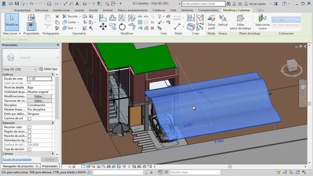Revit 2018 - Cubiertas - Tutorial básico 32 смотреть онлайн