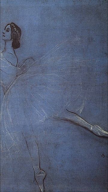 Валентин Серов. Анна Павлова. 1909 #серов смотреть онлайн