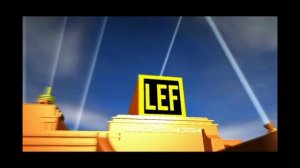 20th Century Fox QBION LEF w/ 3DS Max city texture & mountain silhouettes