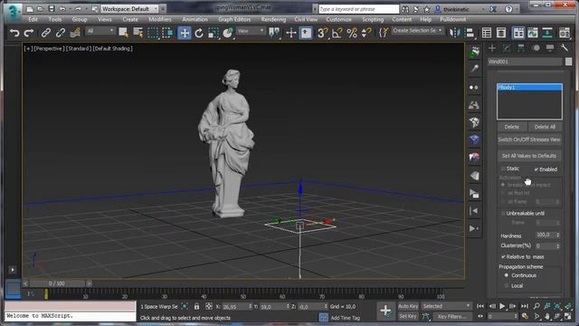 Introducing Vertex Color Shatter with PDI in 3D MAX смотреть онлайн