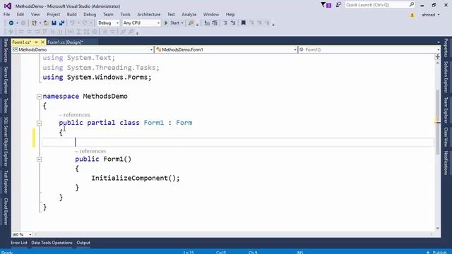 12 0 Methods In CSharp (Arabic)