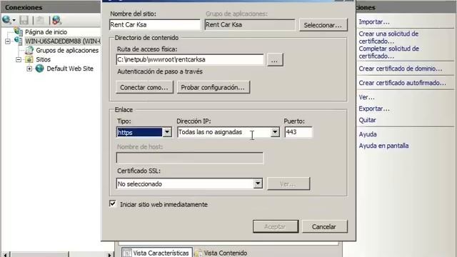 ¿Cómo activar https en Windows Server 2008 R2? смотреть онлайн