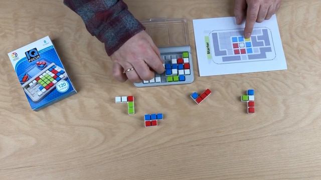 IQ Fokus - Denk- und Konstruktionsspiel mit 120 Aufgaben смотреть онлайн