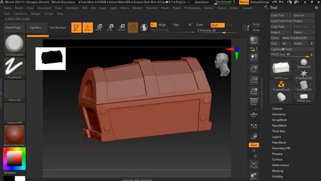 Import files Maya 2022 to ZBrush | Basic ZBrush 2021 смотреть онлайн