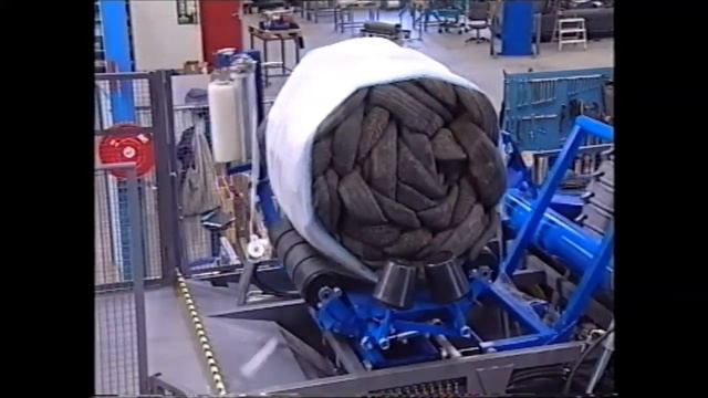 Flexus Balasystem - More than 100 tires in one bale. смотреть онлайн