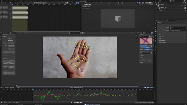 चलीये VFX शुरू करते है -Get Start With Blender VFX- Camera And Motion Tracking- Blender Tutorial смотреть онлайн