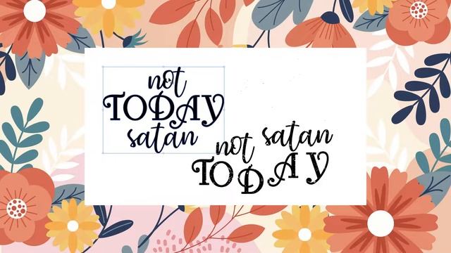 Not Today Satan SVG DXF Silhouette Cameo Cricut Cut File Eps смотреть онлайн